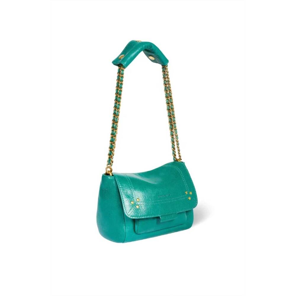 NEW JEROME DREYFUSS women's lulu bag in turquoise